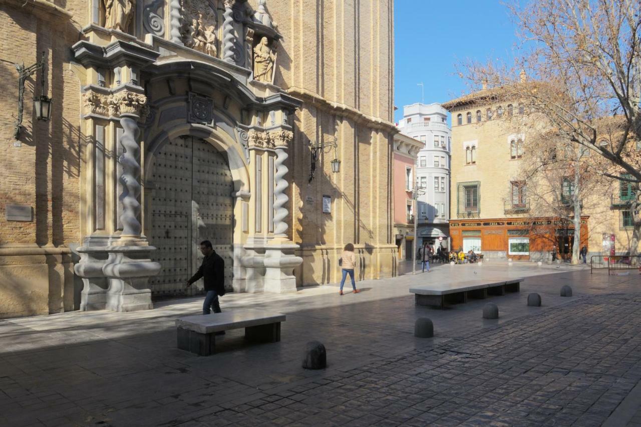 Palacio De Los Luna Zaragoza Eksteriør billede
